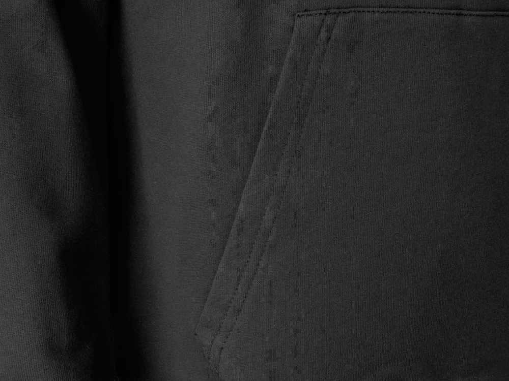 Толстовка унисекс Stream с капюшоном, черный-12