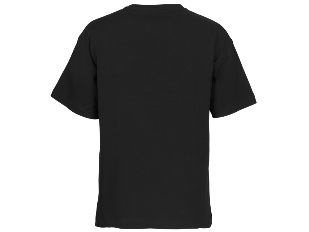 Футболка оверсайз Vienna унисекс , черный-11