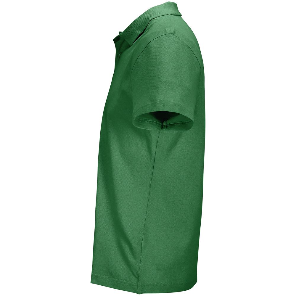 Рубашка поло унисекс Pulse, ярко-зеленая-2