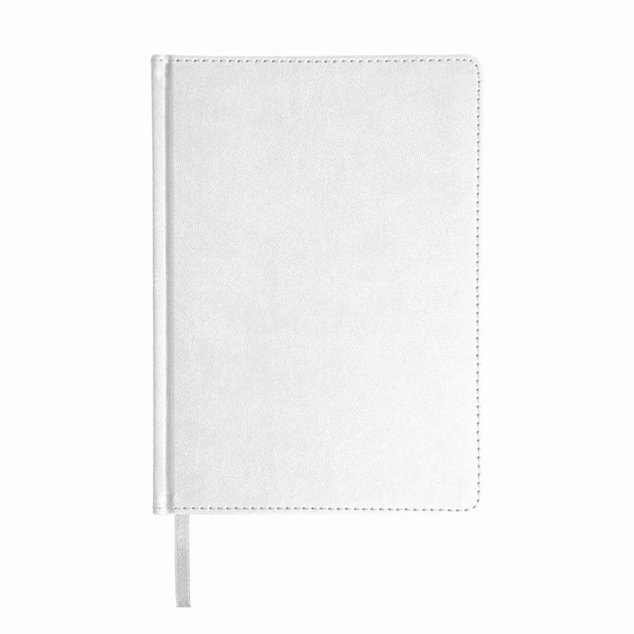 Ежедневник недатированный Anderson, А5,  белый, белый блок, белый-1
