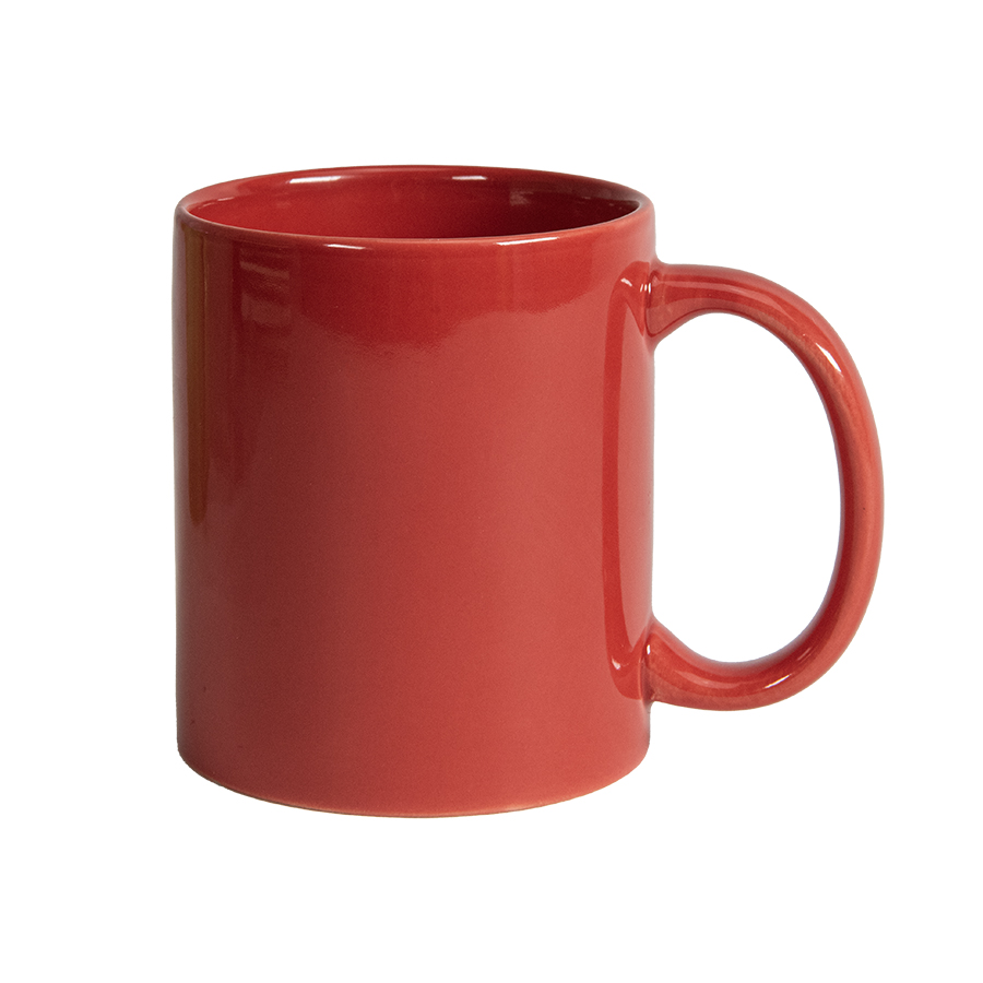 Кружка "DECOL" для деколи, 330 мл, d=82 мм, премиум, красная, красный-0