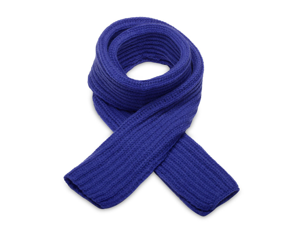 Шарф Nordend, крупный риб, классический синий-3