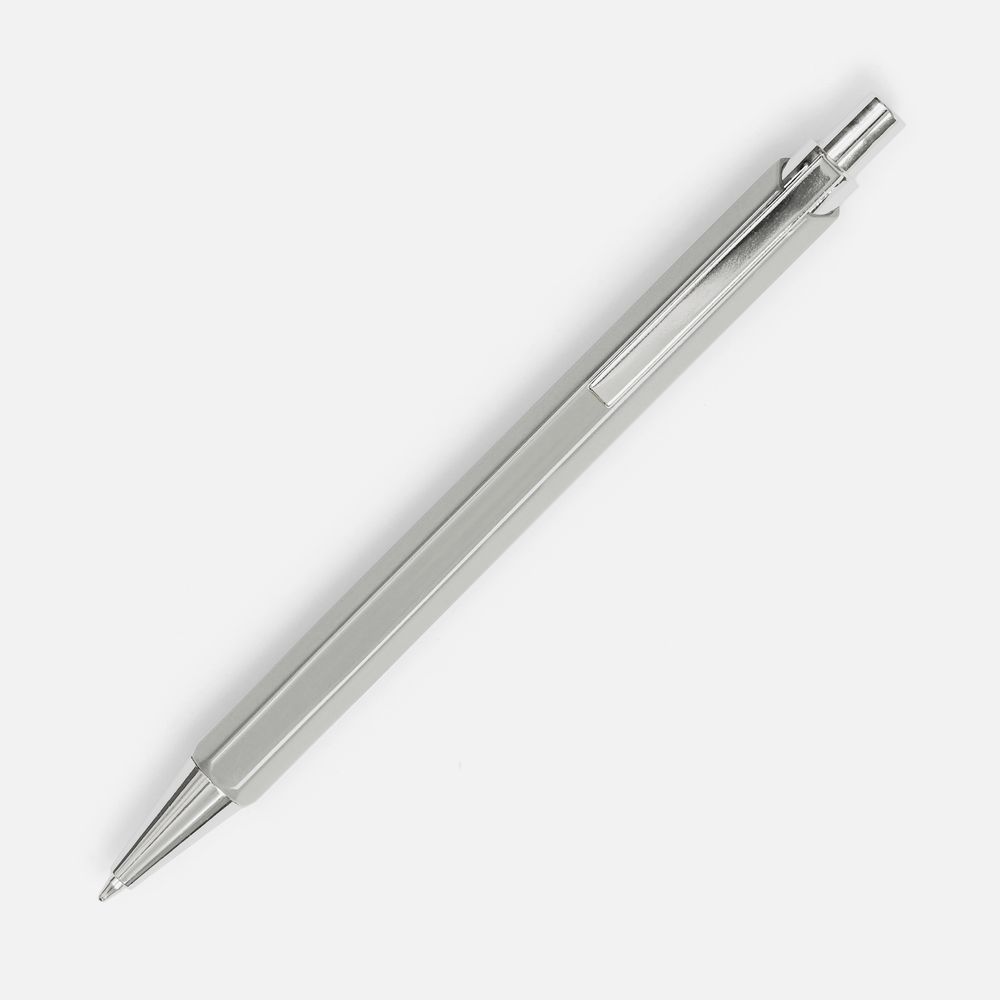 Ручка шариковая Alumno, серая-1