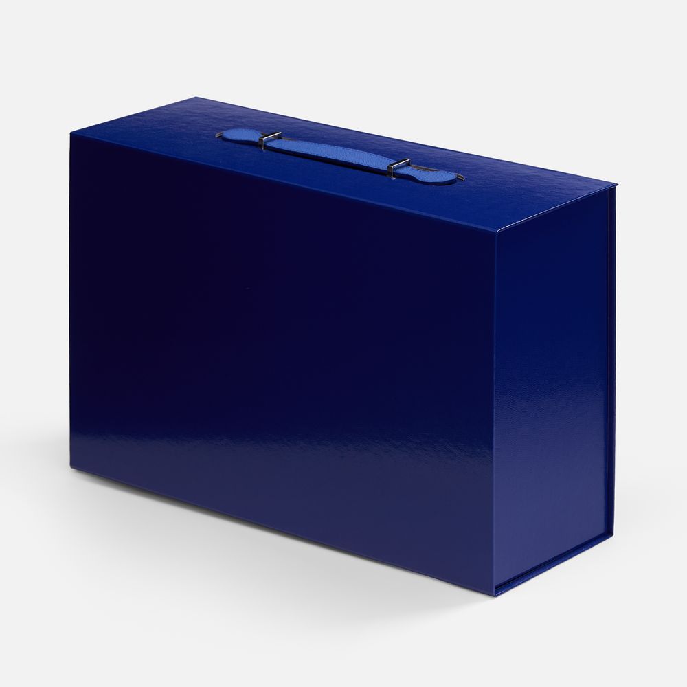 Коробка складная Holdfold, L, синяя-0