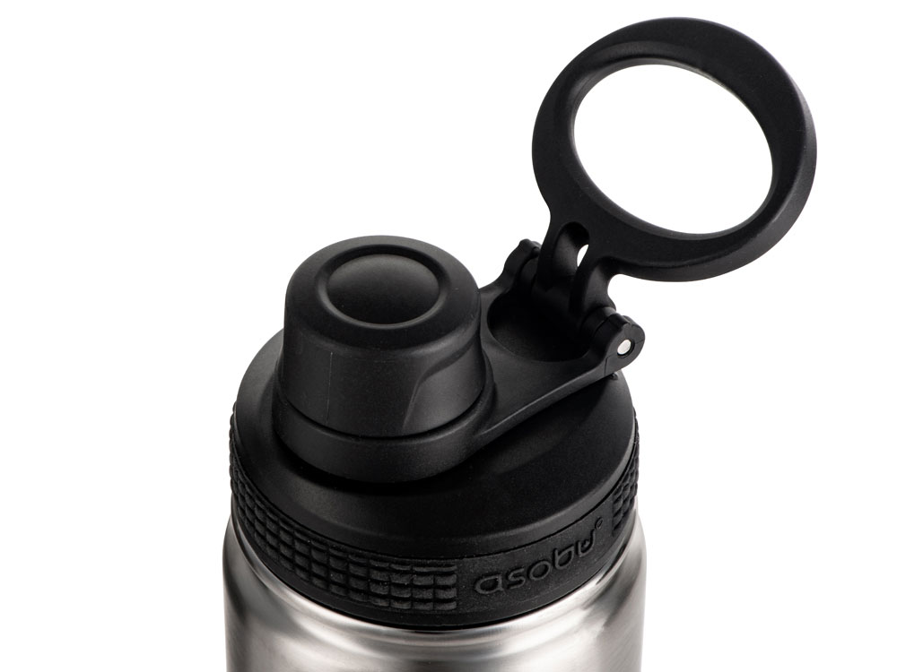 Вакуумная термобутылка ALPINE FLASK, 530 мл, черный-2