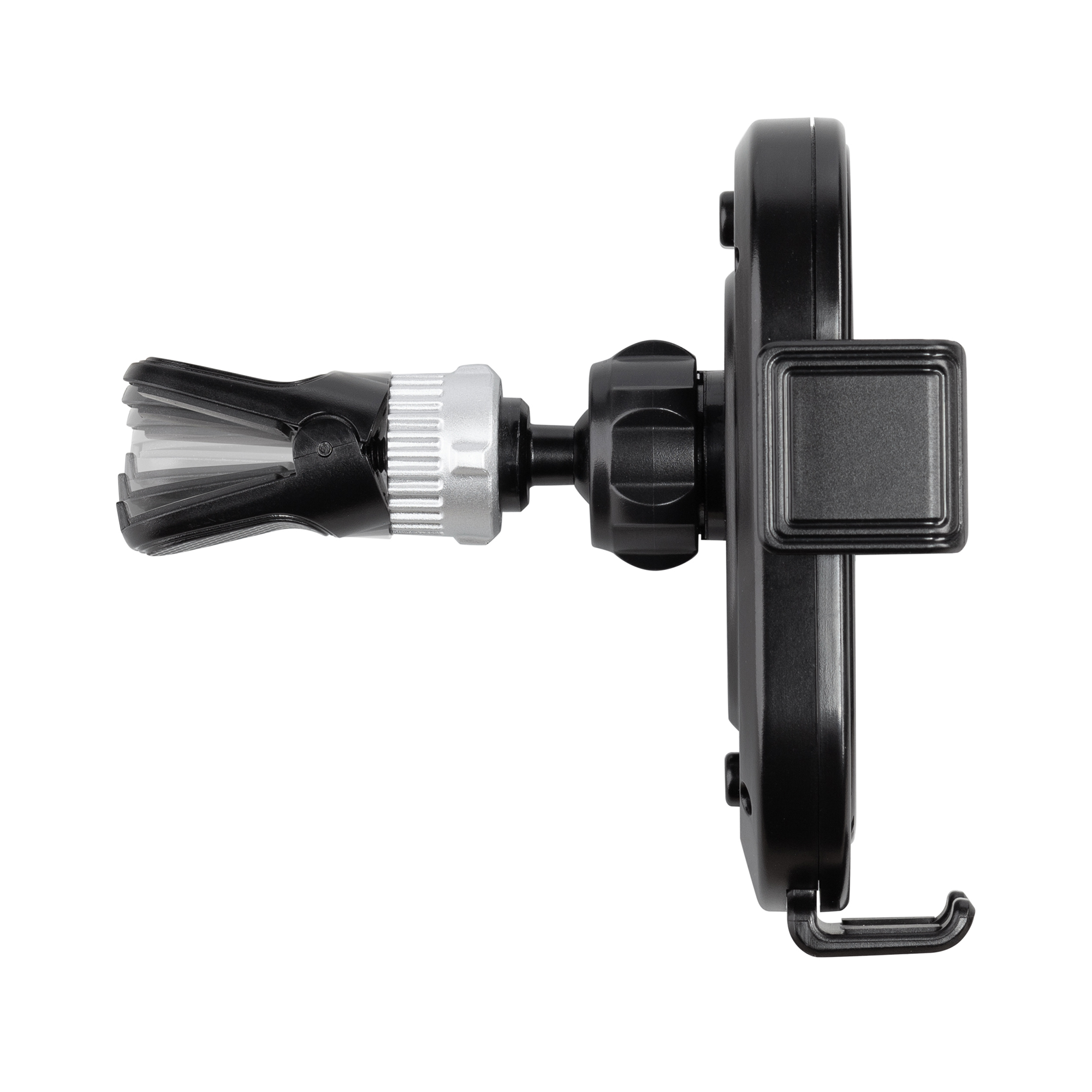 Автомобильное беспроводное (15W) зарядное устройство "Guide" с прозрачным корпусом-5