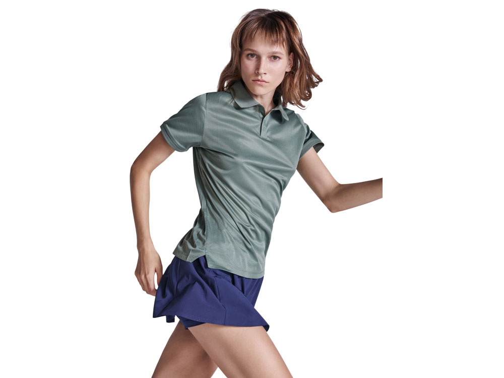 Поло TORMO WOMAN, лаврово-зеленый-5