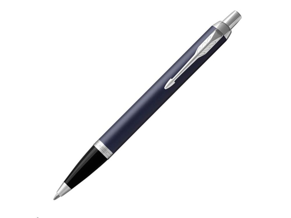 Ручка шариковая Parker IM Core Blue CT, темно-синий-0