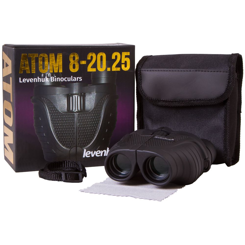 Бинокль Atom 8-20x, линзы 25 мм-5