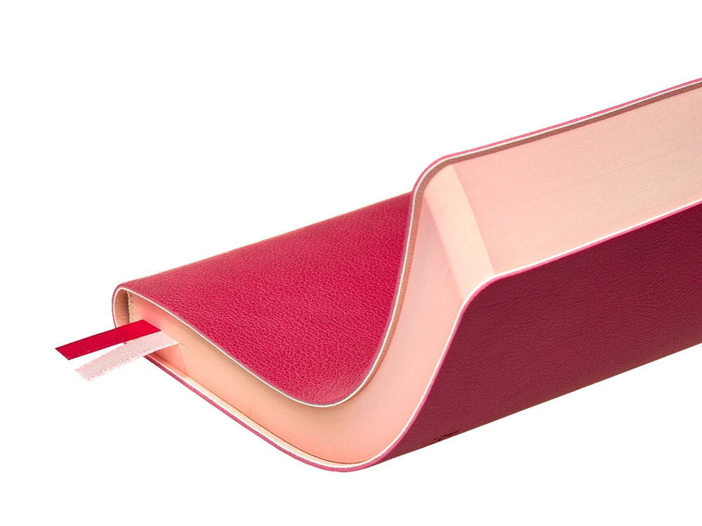 Ежедневник А5 датированный Boston 2026, розовый-5