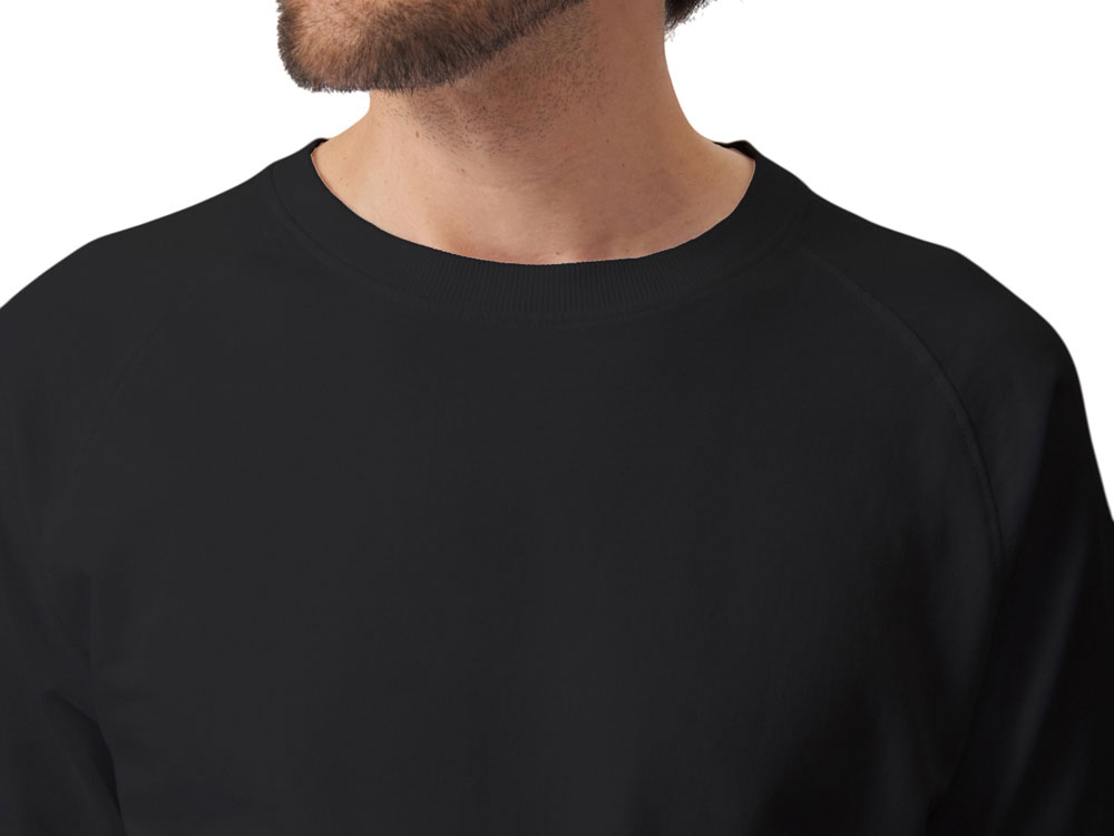 Футболка c рукавом реглан Warsaw, черный-6