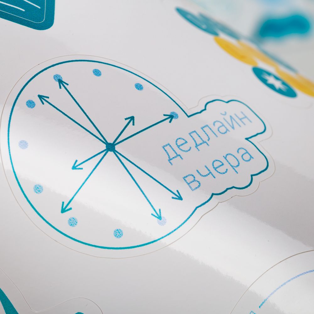 Наклейки ПВХ Sticker Pack на заказ, M-5