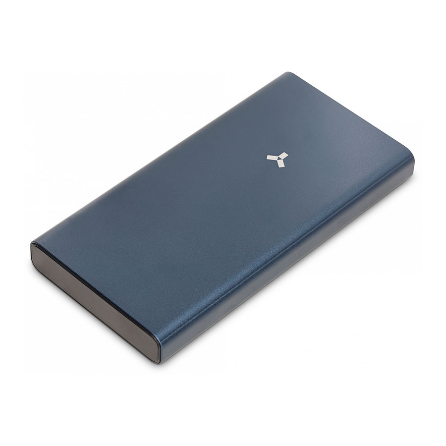 Внешний аккумулятор LAVA 10M, 10000 мАч, металл, синий, синий-0