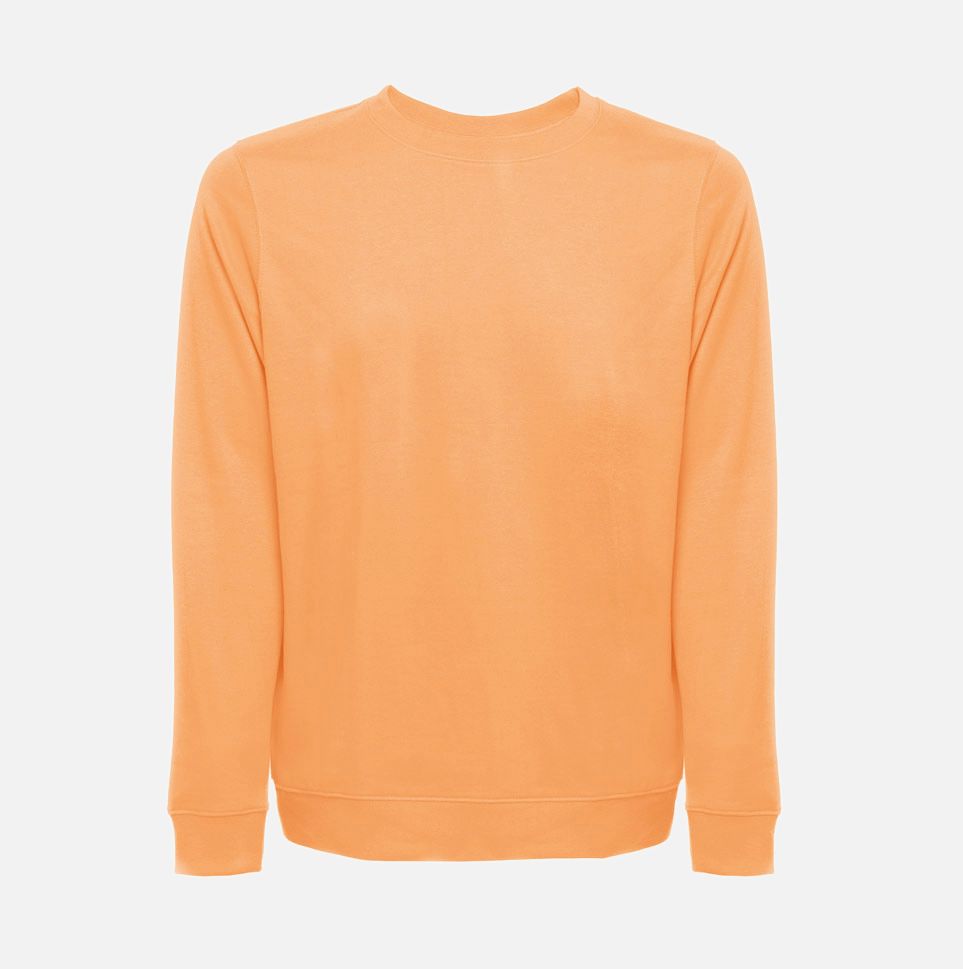 Свитшот унисекс Colombo, светло-оранжевый-0