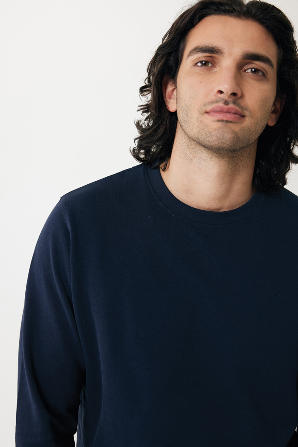 Свитшот Iqoniq Etosha из переработанного хлопка, унисекс, 280 г/м²-5