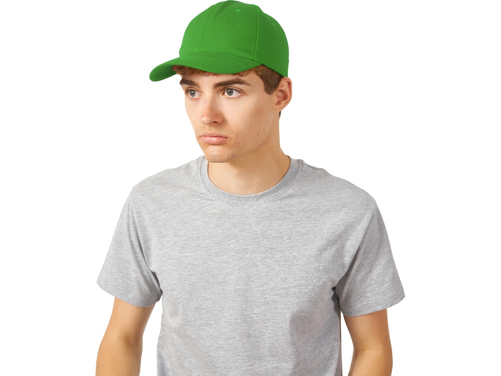 Бейсболка из переработанного волокна Milwaukee, зеленое яблоко-1