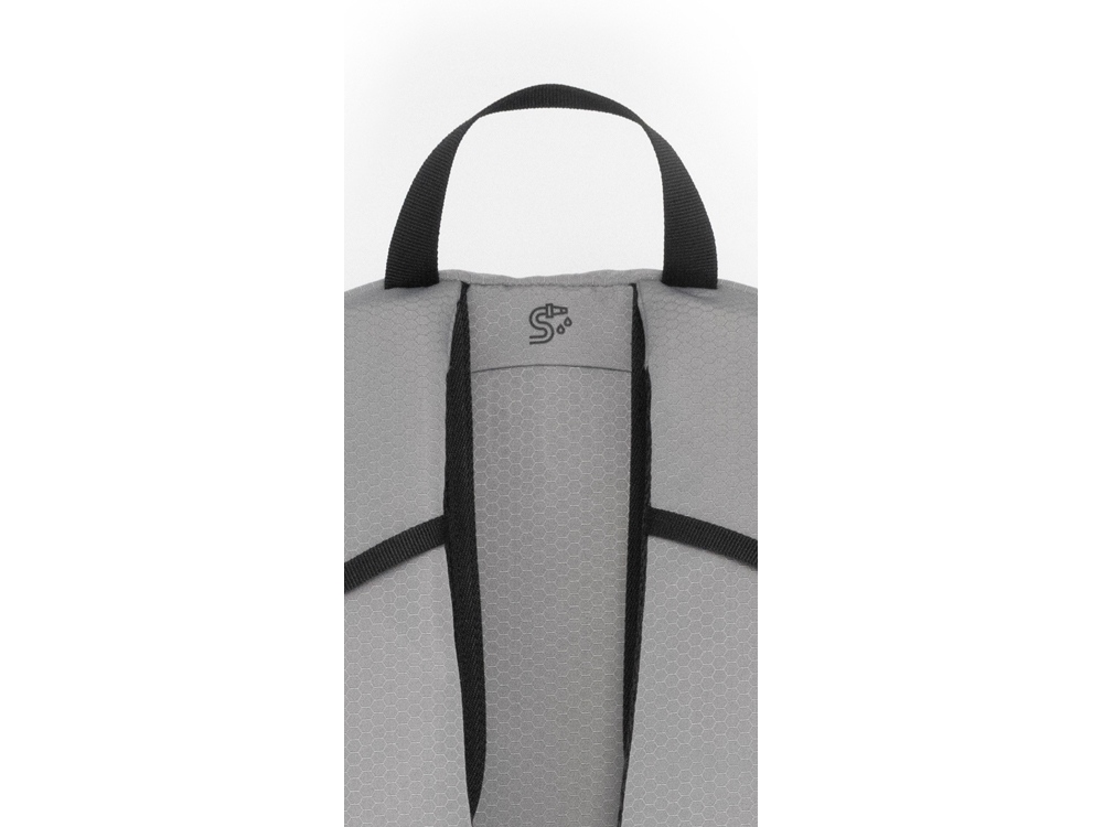 Рюкзак Nomad для ноутбука 15.6'' с изотермическим отделением, серый-10