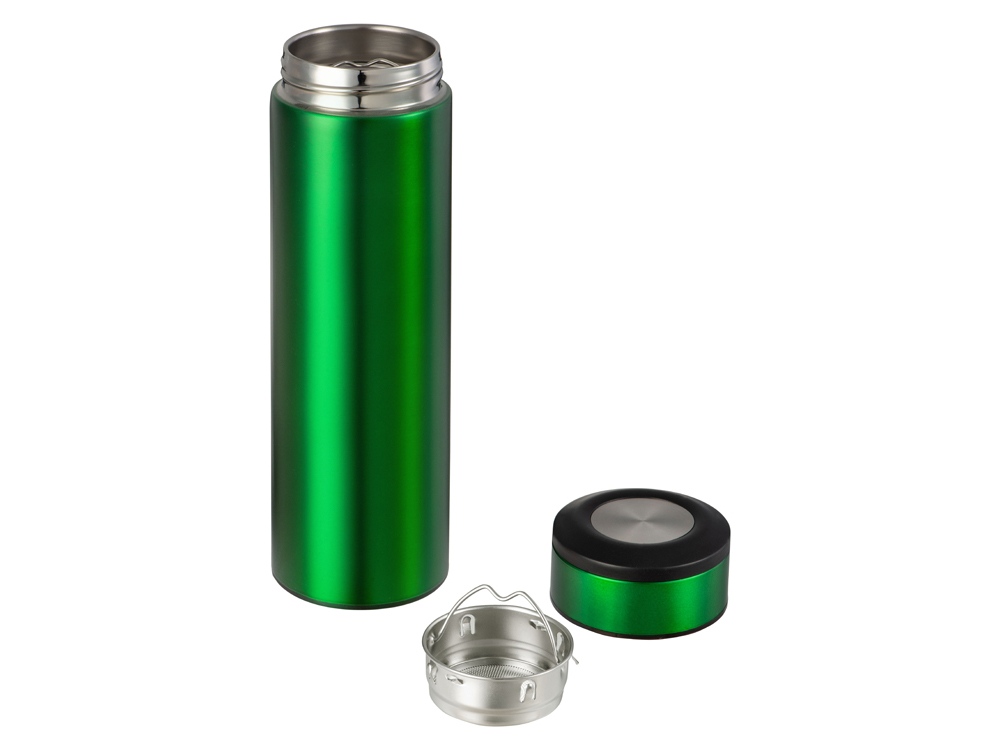 Термос Confident Metallic 420мл, зеленый-2