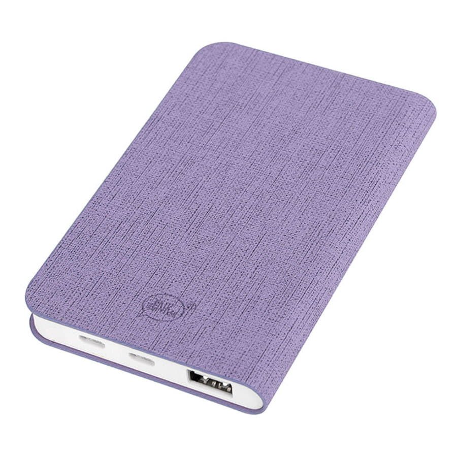 Универсальный аккумулятор "Provence" (5000mAh),сиреневый,7,5х12,1х1,1см, искусственная кожа, сиреневый-1