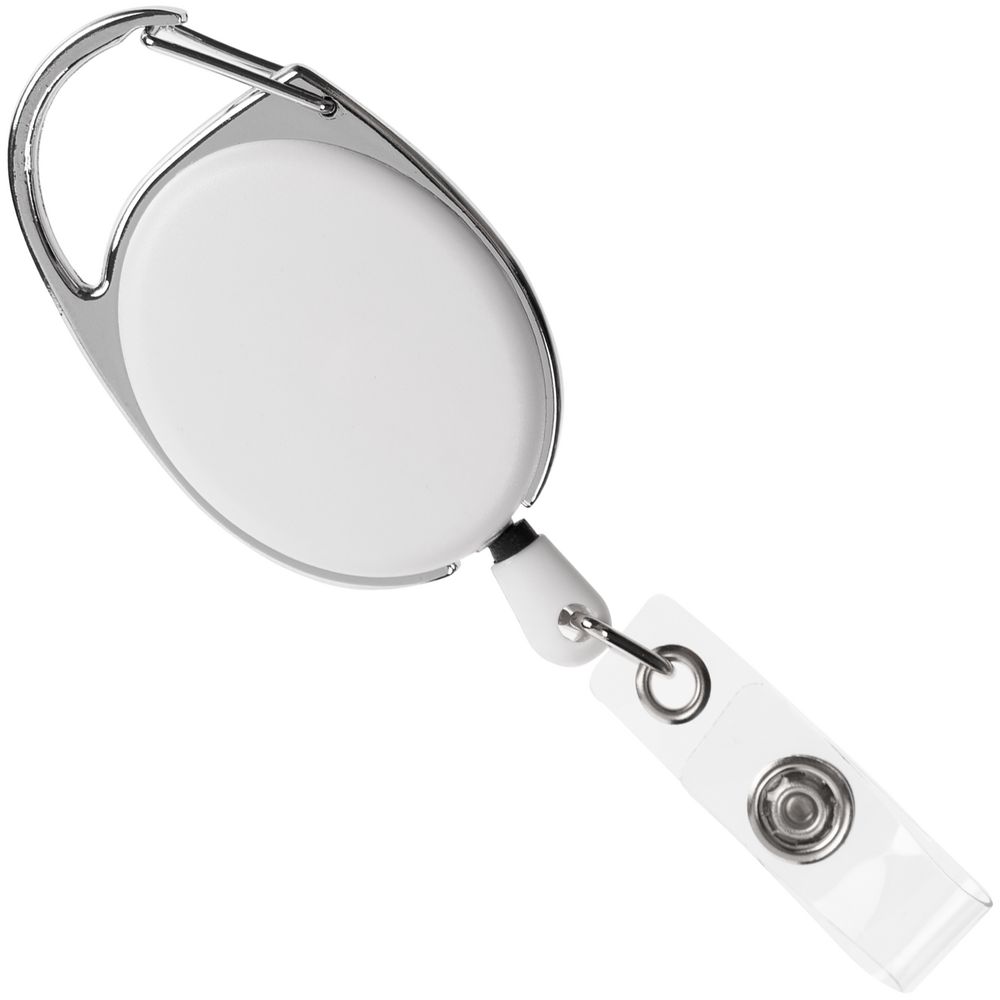 Ретрактор Access New с карабином, белый-1