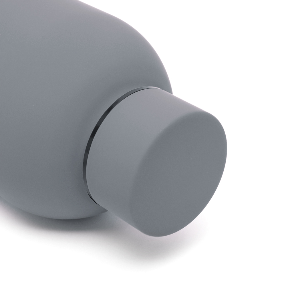 Термобутылка Perfecto софт-тач, Серый-3