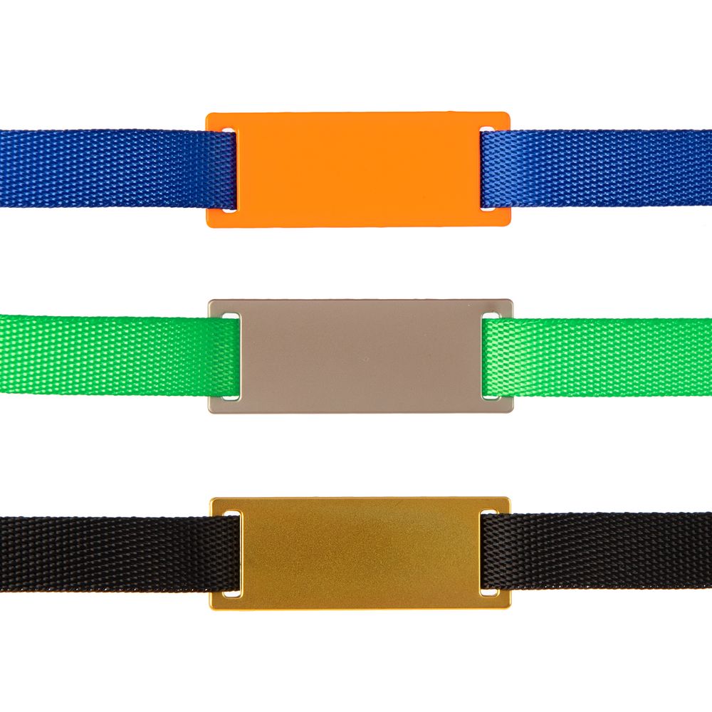 Шильдик металлический Kova, синий-3