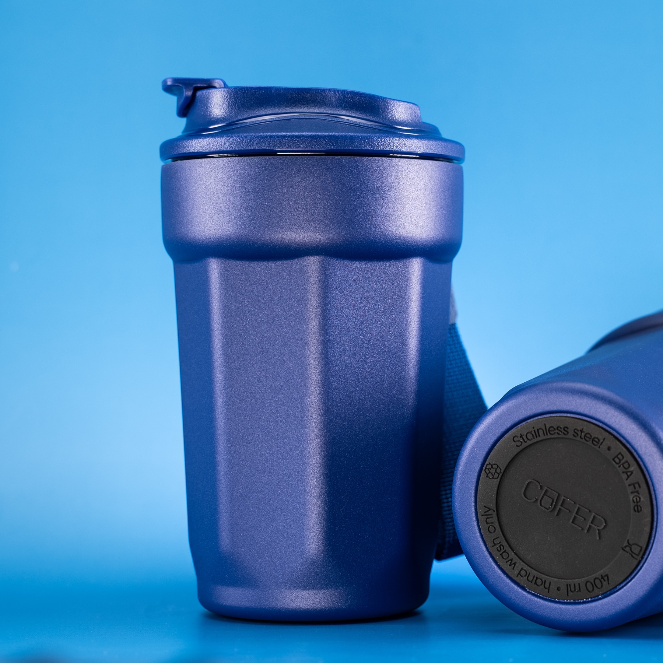 Термостакан TEDGE (синий)-8