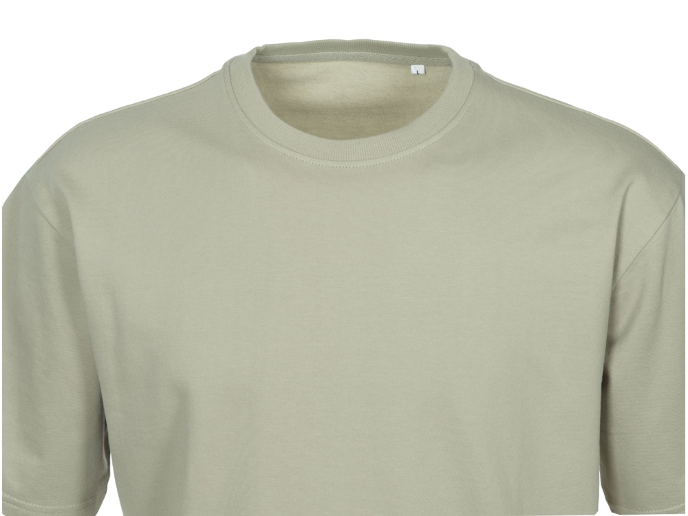 Футболка из френч терри Warsaw унисекс 220гр, оливковый-10