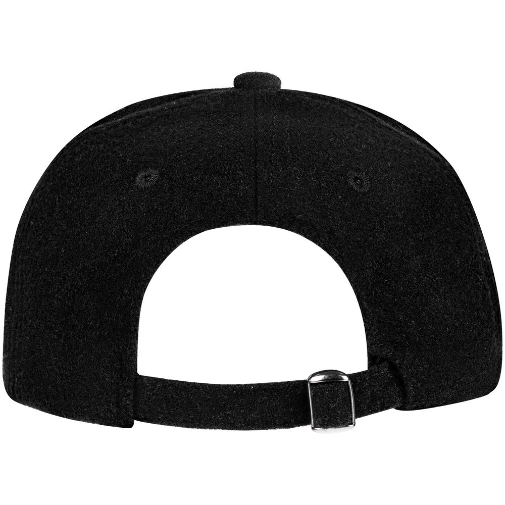 Бейсболка Woolridge, черная-2