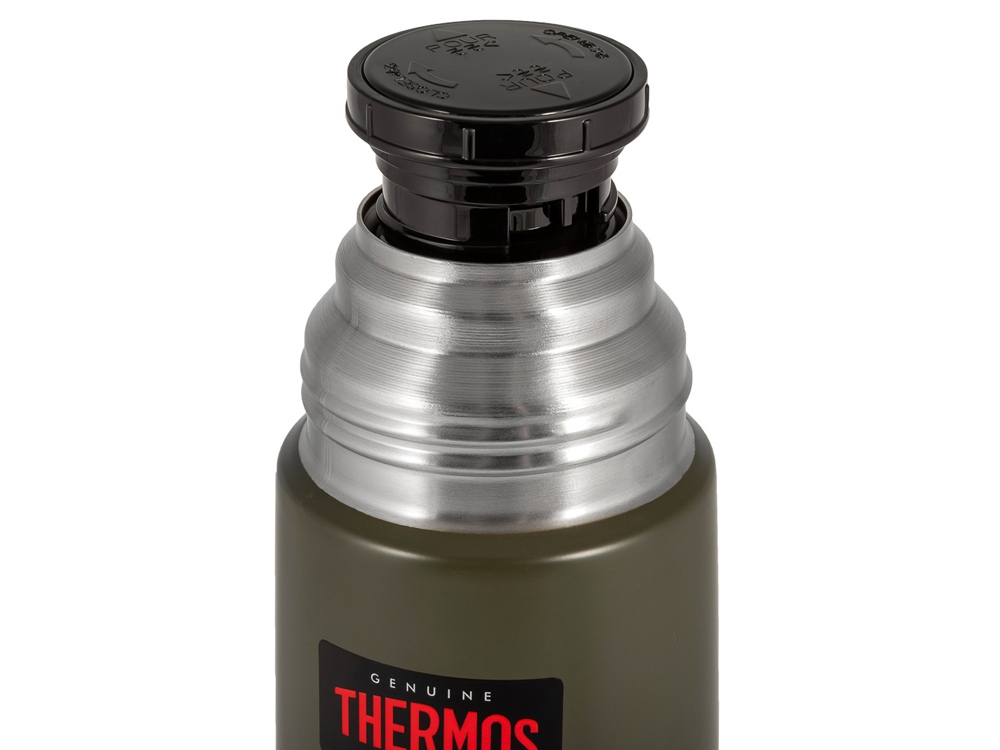 Термос из нерж. стали тм THERMOS FBB-1000AG 1L, зеленый-2