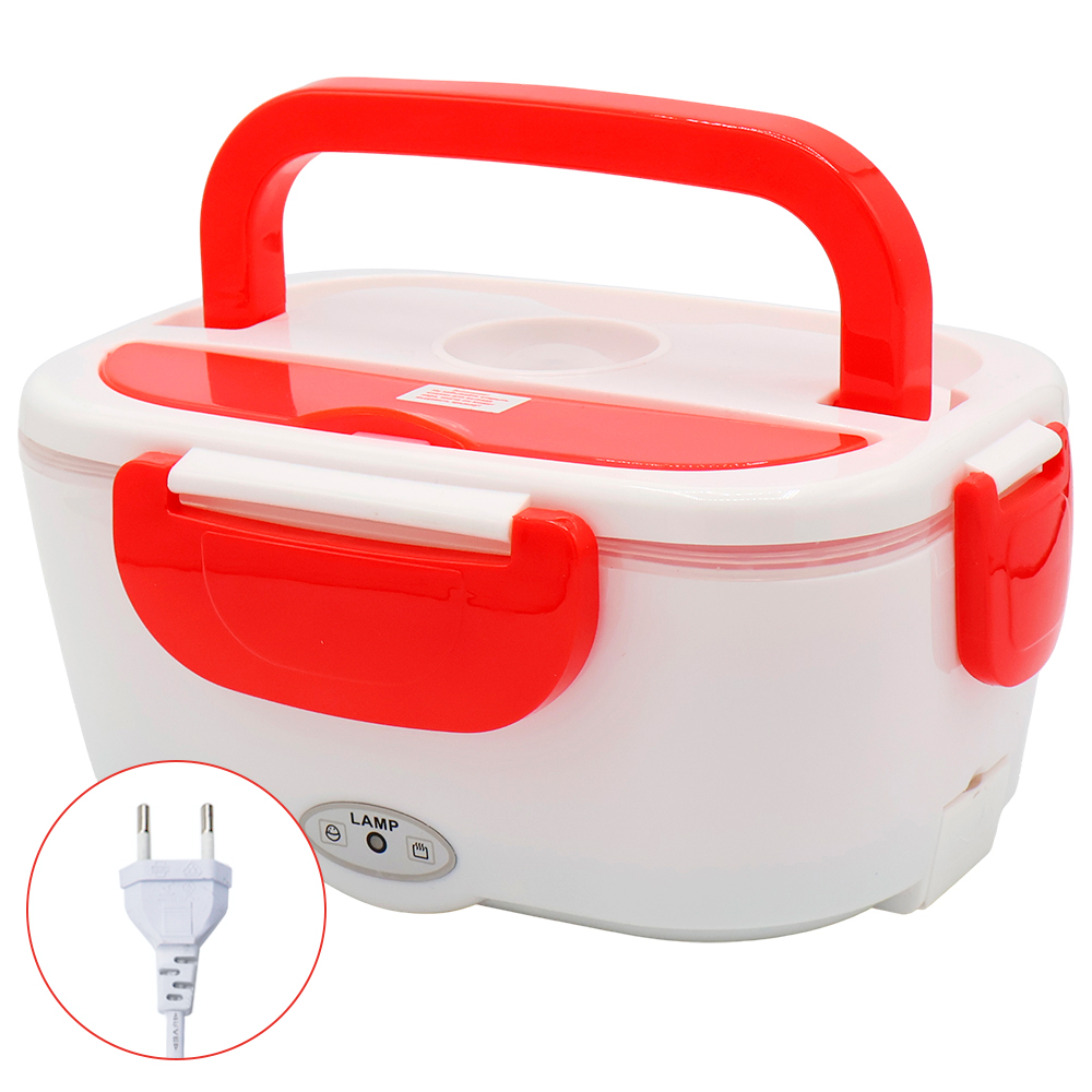 Ланчбокс с подогревом Yummybox, Красный-0