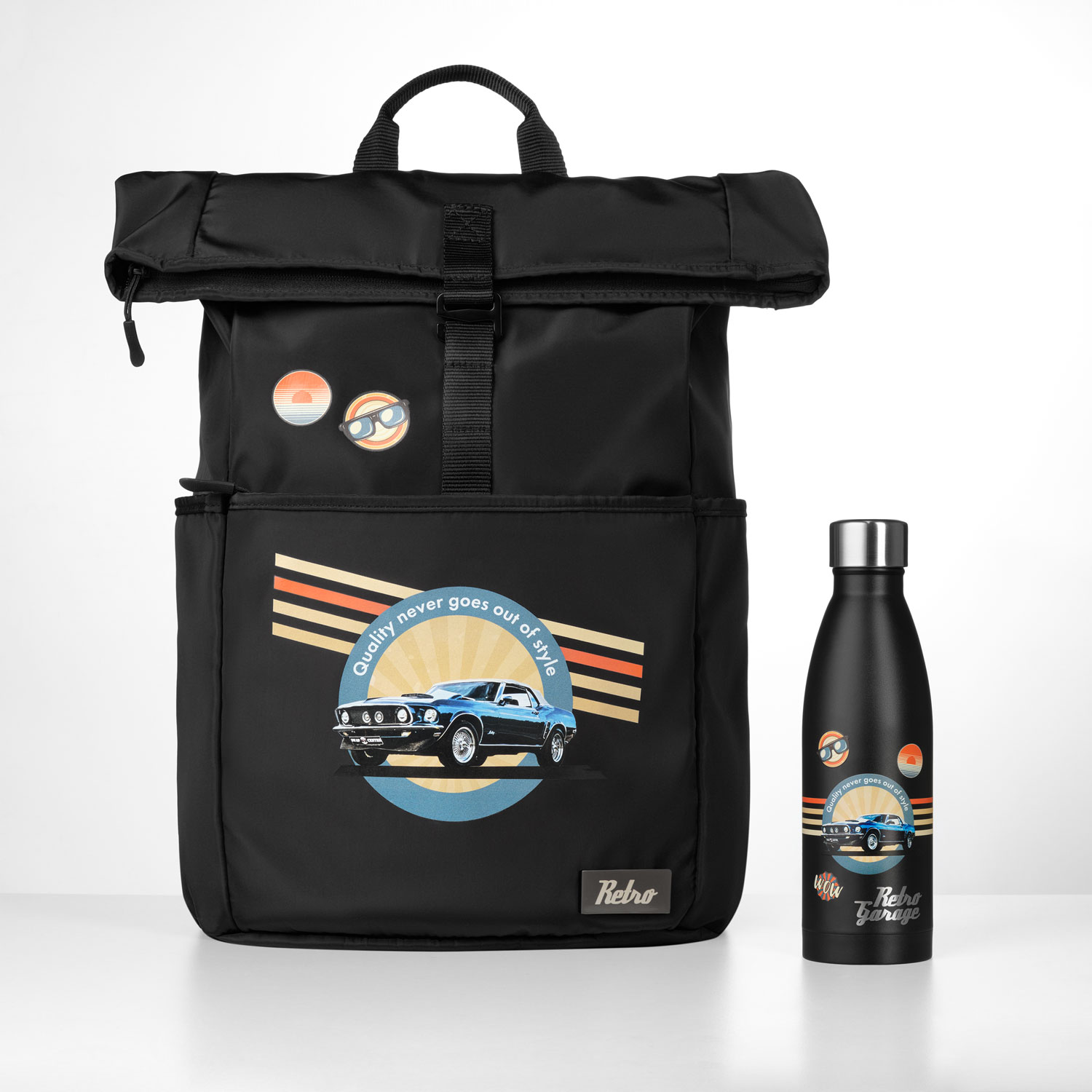 Рюкзак Бостон (Boston), черный-10