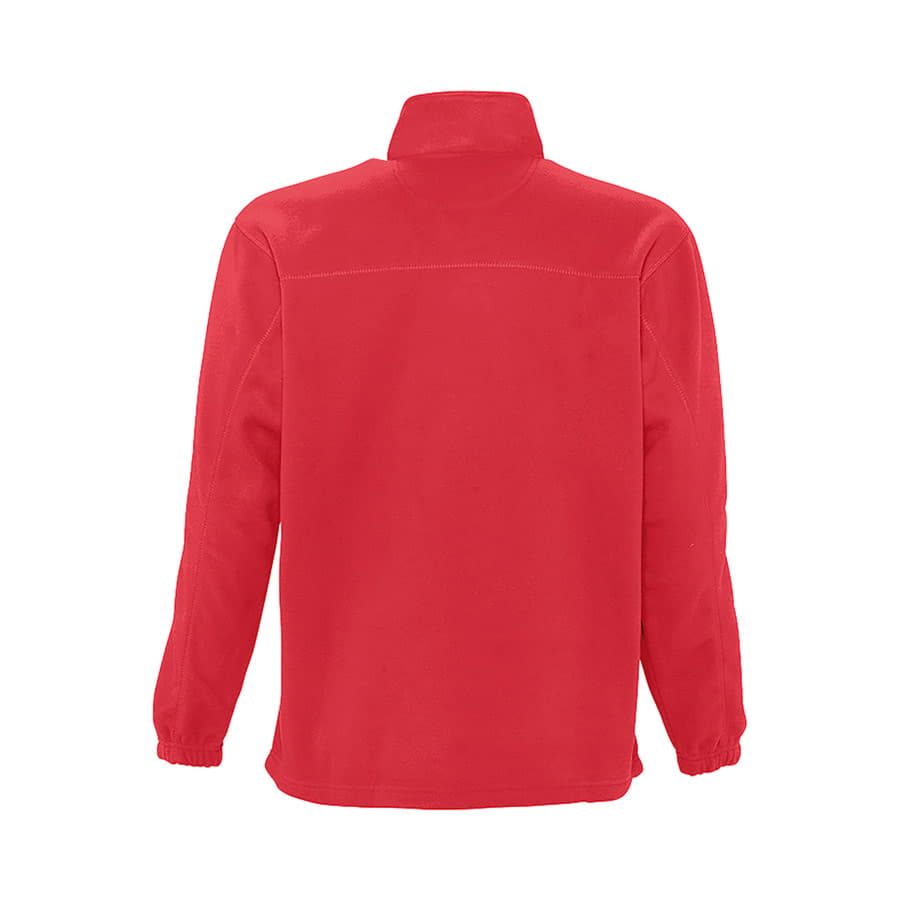 Толстовка унисекс флисовая NESS 300, красный-2