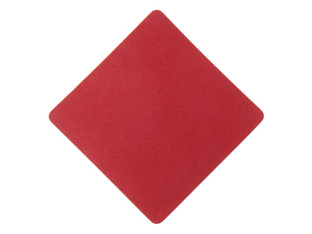 ПАТЧ РОМБ nubuk (красный) 7,6 х 7,6 см-0