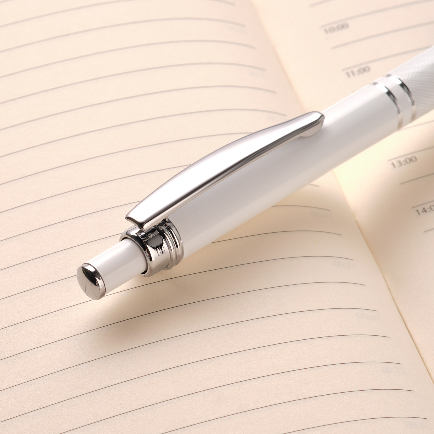 Шариковая ручка Крокус (Crocus), белая-4