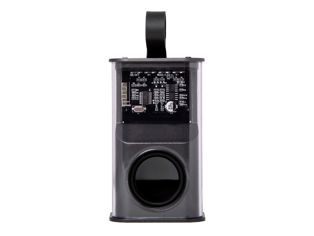 Колонка с RGB подсветкой Sona, черный-1