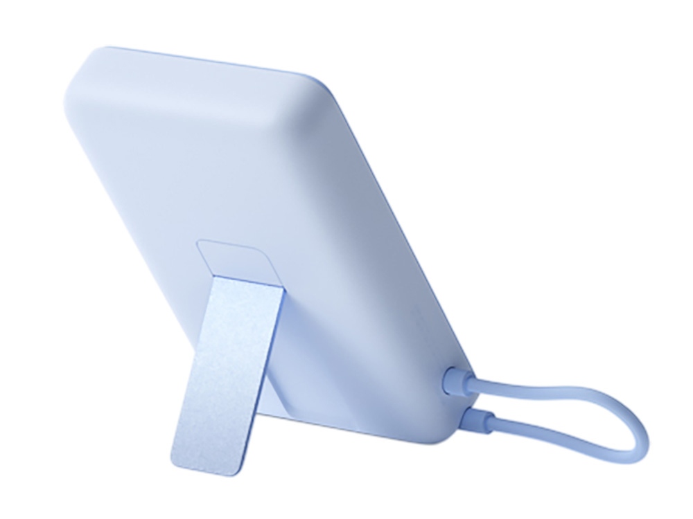 Внешний аккумулятор Xiaomi Magnetic Power Bank 10000 with Built-in Stand Blue-7