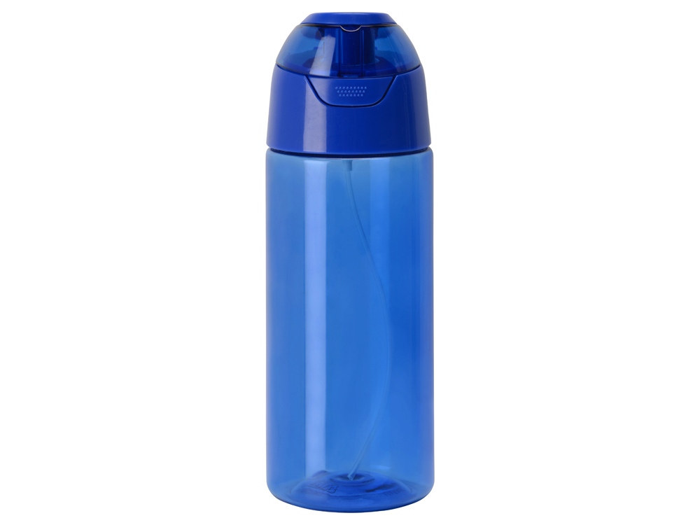 Спортивная бутылка с пульверизатором Spray, 600мл, Waterline, синий-4