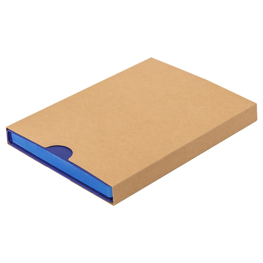 Ежедневник недатированный Softie, формат А5, в клетку, синий-7