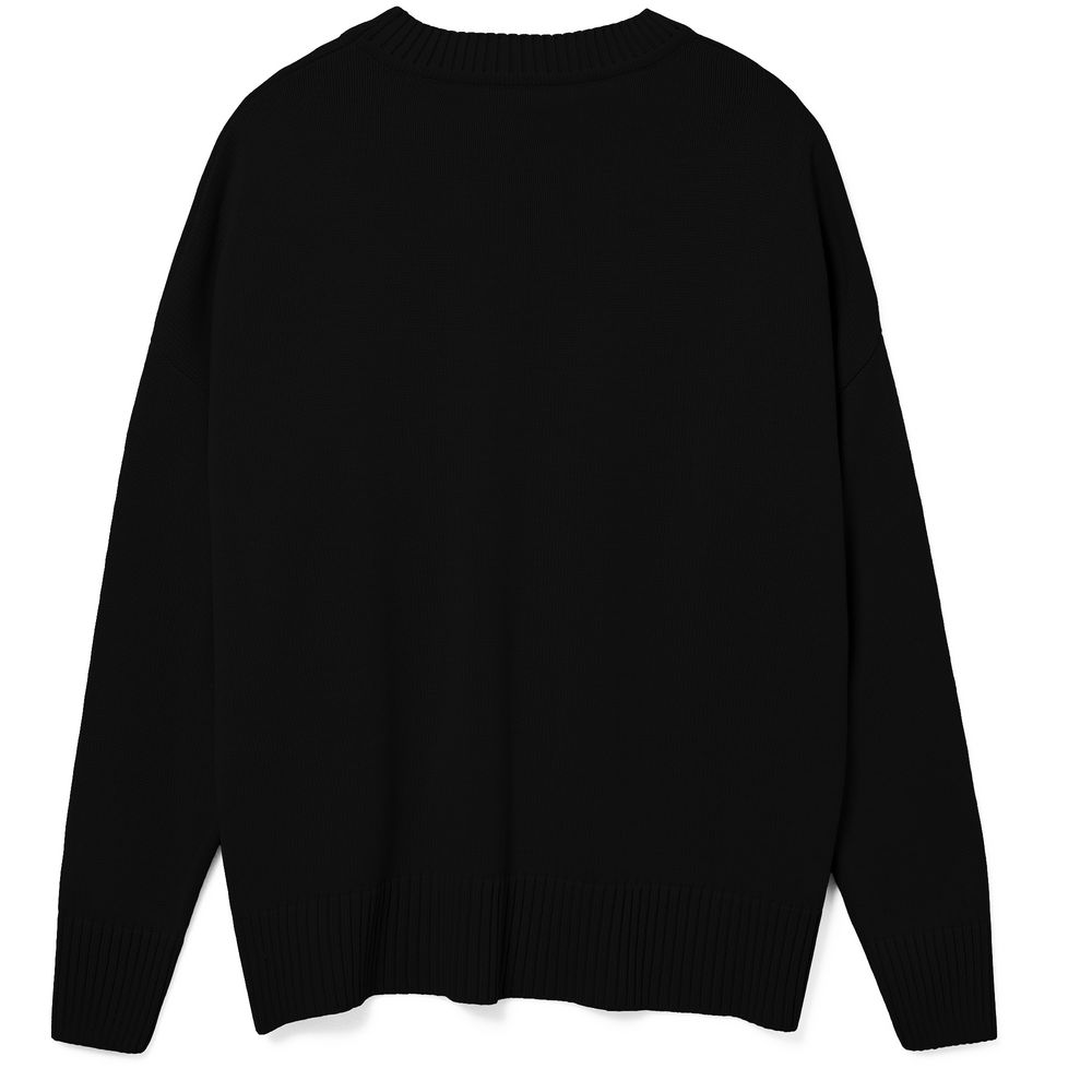 Джемпер оверсайз унисекс Stated в сумке, черный-1