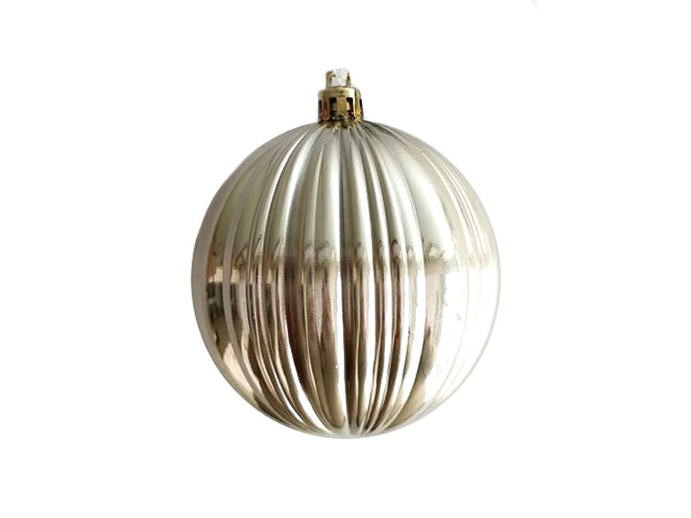 Новогоднее подвесное украшение из полистирола / 8x8x8см, серебристый-0