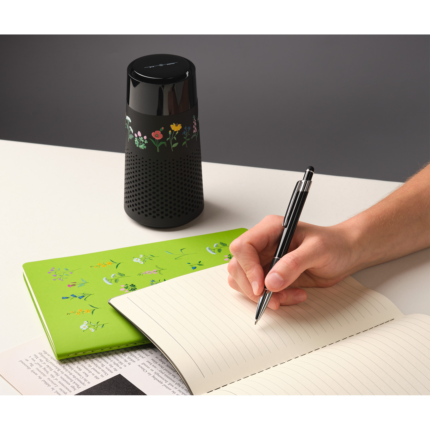 Блокнот Альфа Слим (Alpha slim), салатовый-12