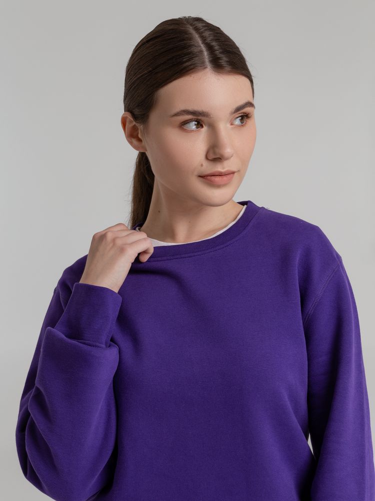 Свитшот унисекс King, фиолетовый-3