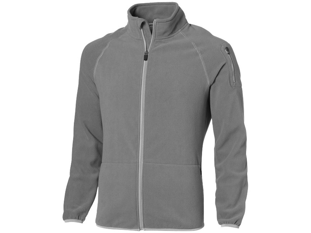 Куртка Drop Shot из микрофлиса мужская, серый-0
