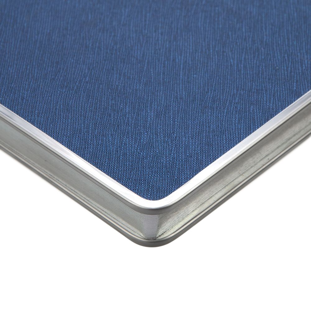 Ежедневник Frame Metal, недатированный, синий-2