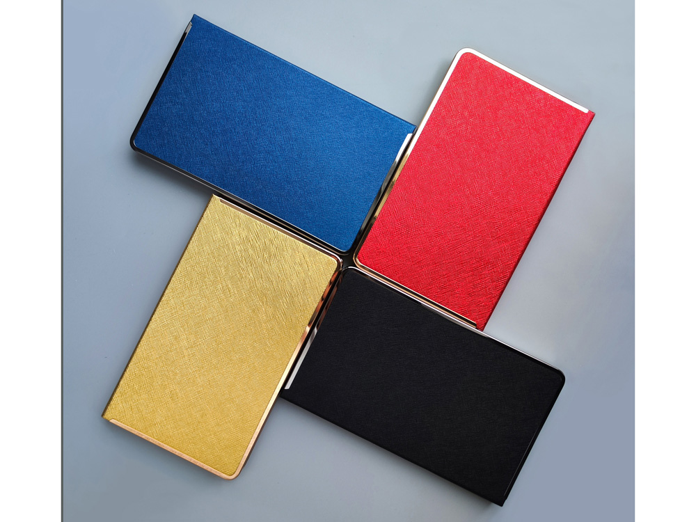 Ежедневник А5 недатированный Bridge, черный/серебристый-6