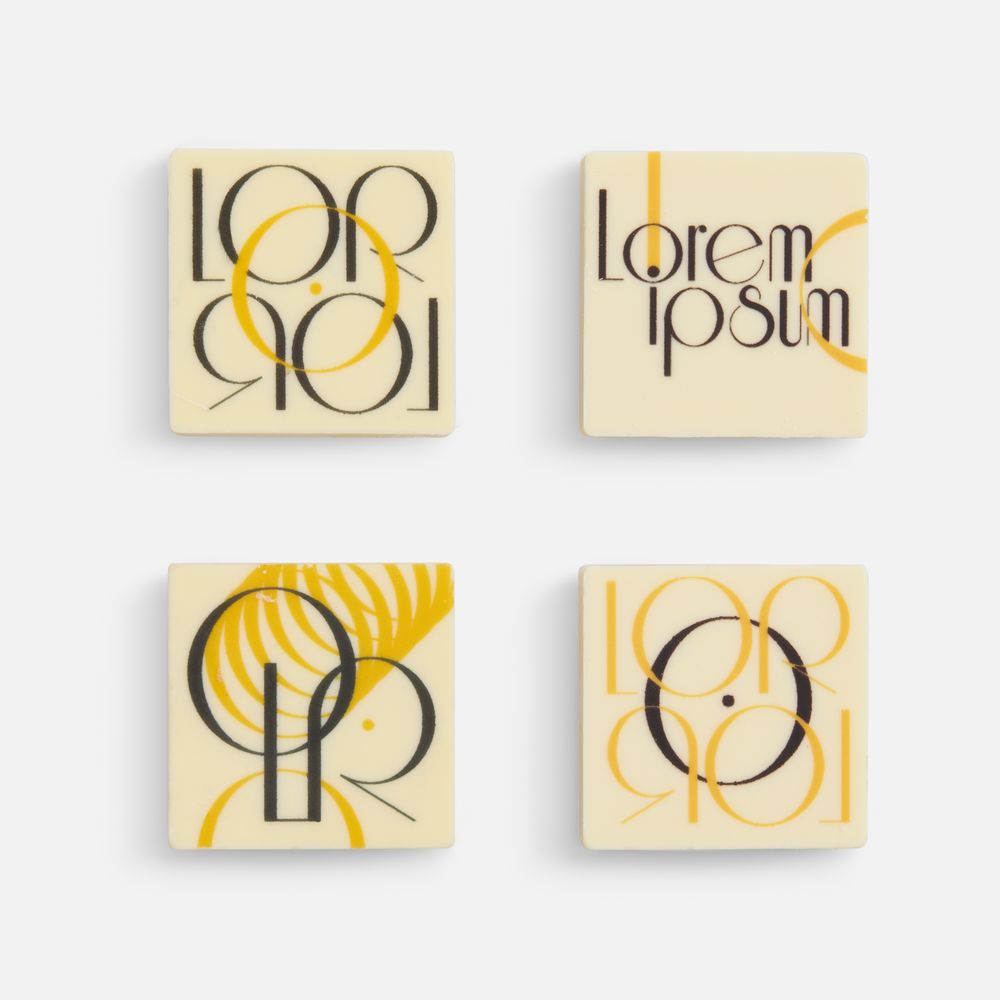 Набор из 4 печений Dream White на заказ-1