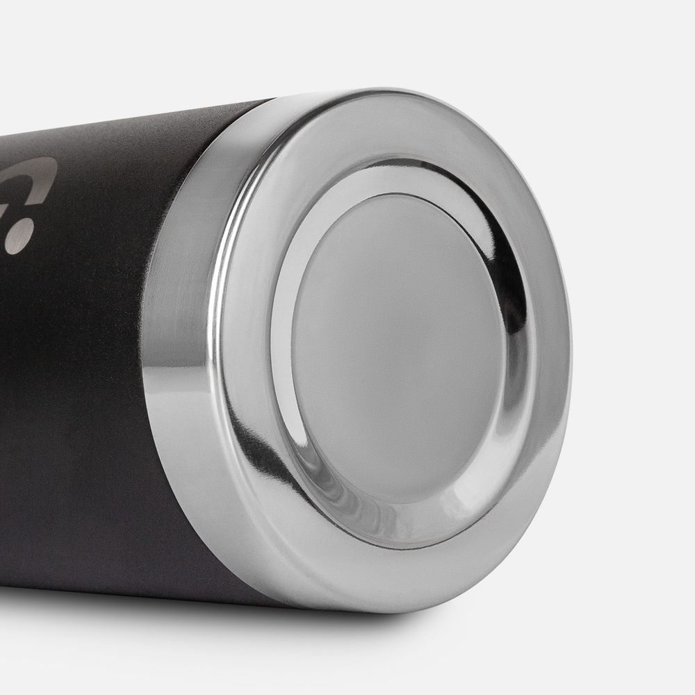 Термос Relaxika 1000 со стикерпаком, черный-3