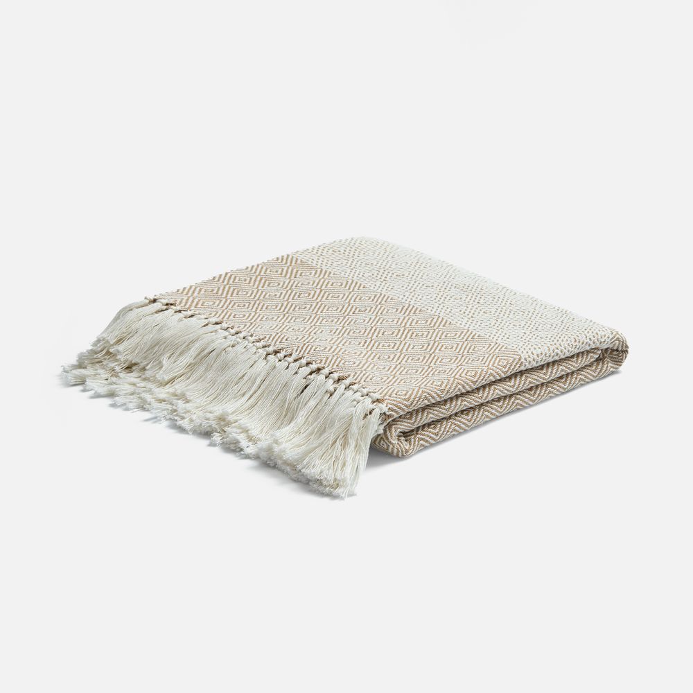 Плед Ladakh, бежевый-1