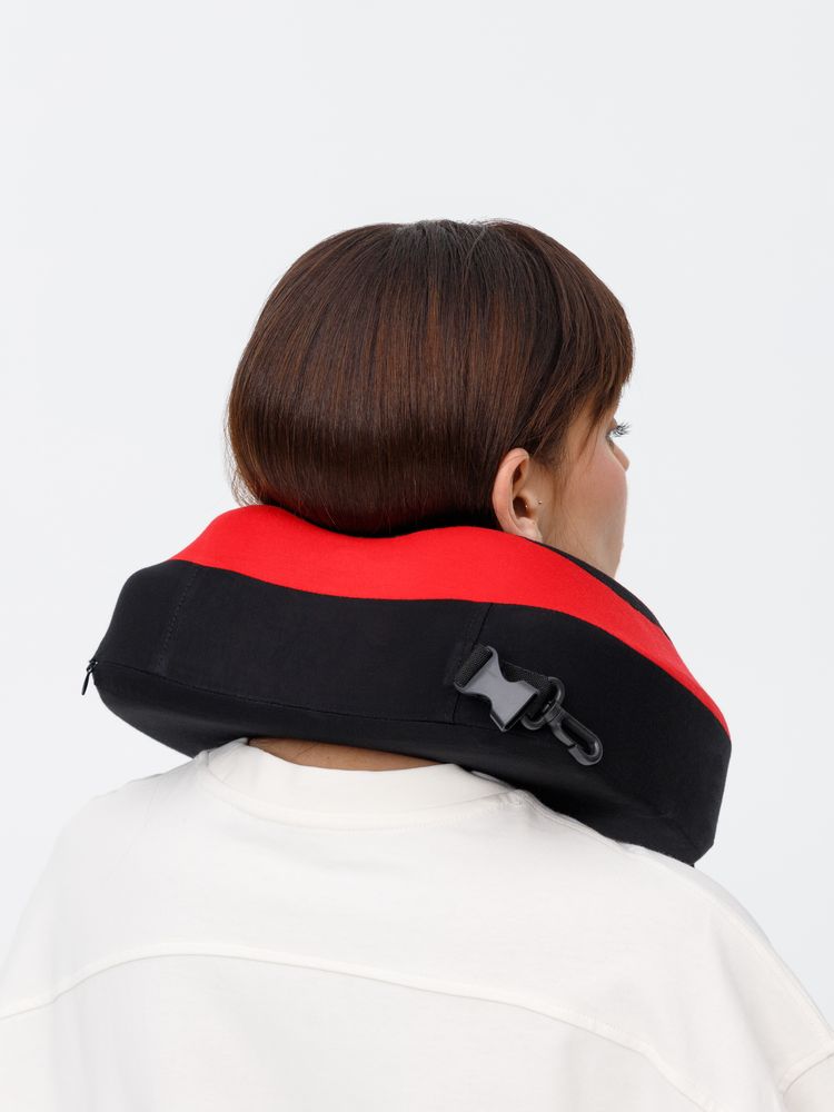 Дорожная подушка Piligrim, красная-7